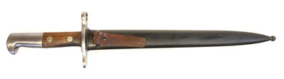 Lot 287 - Swiss M.1911/31  bayonet and scabbard