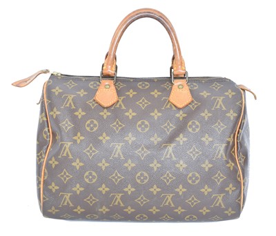 Lot 114 - A Louis Vuitton monogram Speedy 30 handbag
