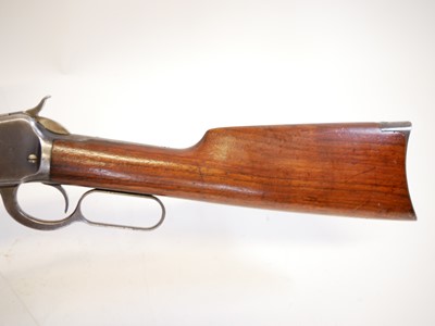 Lot 105 - Winchester 1907 1892 lever action rifle LICENCE REQUIRED