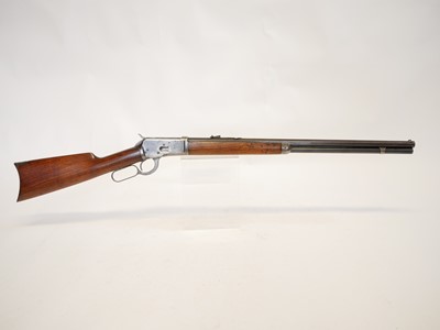 Lot 105 - Winchester 1907 1892 lever action rifle LICENCE REQUIRED