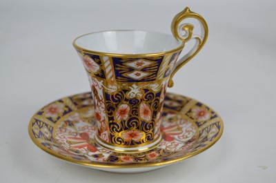 Lot 119 - 5 Royal Crown Derby demitasse coffee cups and saucers
