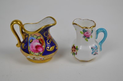 Lot 108 - 15 pieces of miniature porcelain