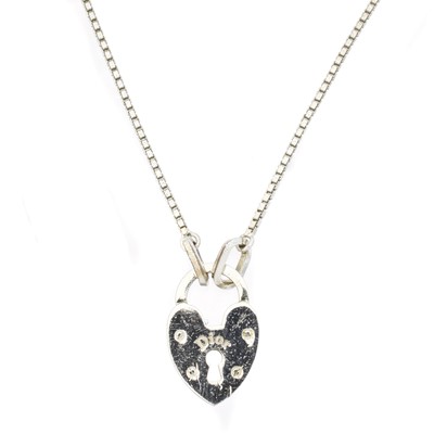 Lot 61 - A Dior Heart Padlock pendant