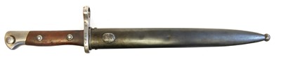 Lot 303 - Chilean M1895 bayonet and scabbard