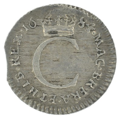Lot 21 - King Charles II, Penny, 1684/3.