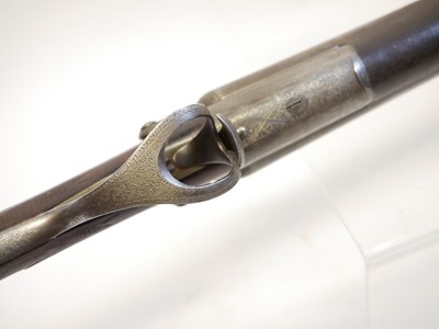 Lot 143 - Edward Paton 20 bore thumbhole underlever shotgun LICENCE REQUIRED