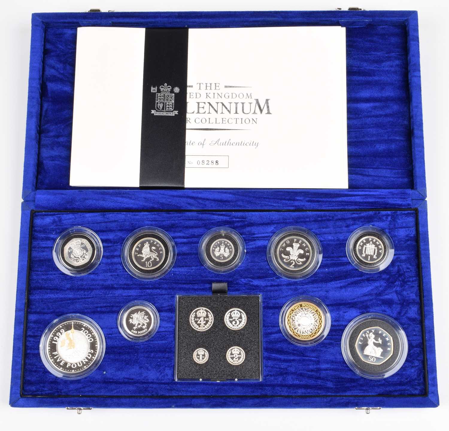 Lot 50 - The Royal Mint United Kingdom Millennium Silver Collection.