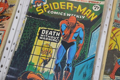 Lot 62 - 1970's Spider-Man comic books