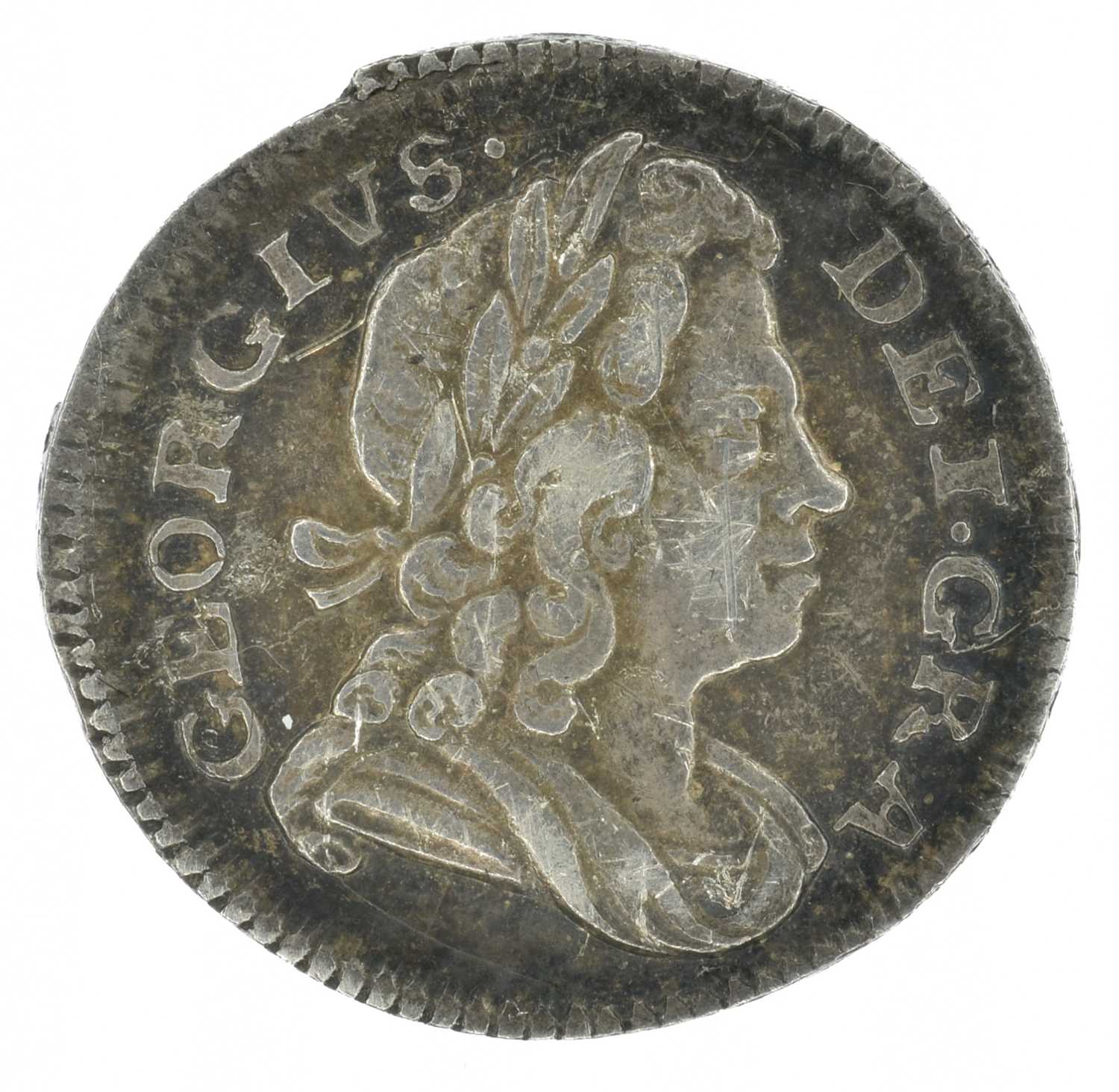 Lot 23 - King George I, Twopence, silver.