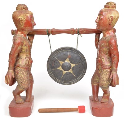 Lot 249 - Indonesian Carved Gong