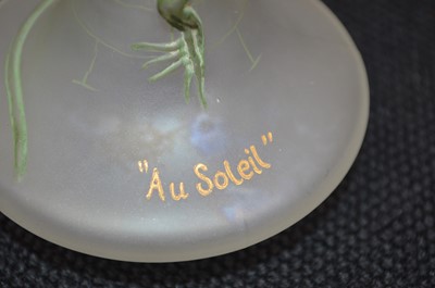 Lot 162 - Lubin's 'Au Soleil' perfume bottle