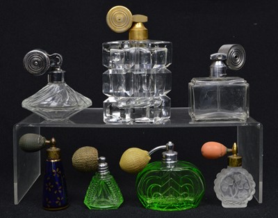 Lot 151 - 7 atomisers perfume bottles