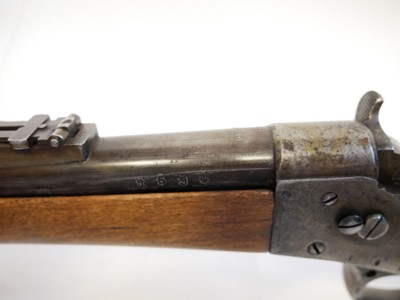 Lot 25 - Swedish Remington rolling block rifle