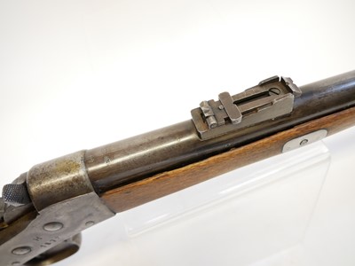 Lot 25 - Swedish Remington rolling block rifle