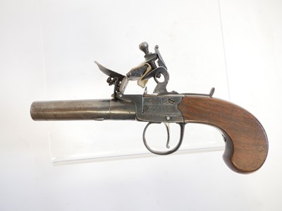 Lot 3 - Flintlock pocket pistol