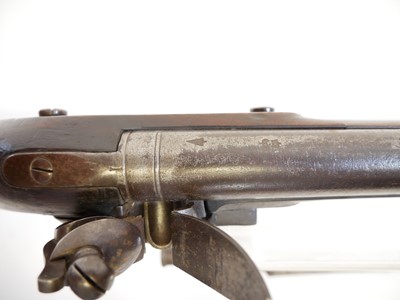 Lot 29 - Flintlock .750 musket by Pritchett with bayonet