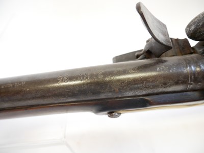 Lot 27 - India pattern flintlock .750 Brown Bess musket and bayonet