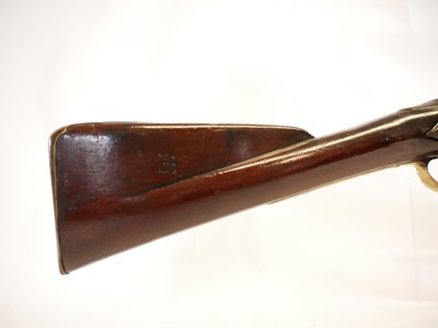 Lot 35 - Percussion India pattern .750 Brown Bess musket
