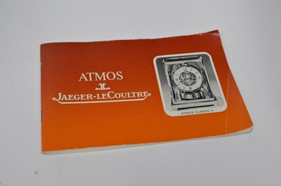 Lot 242 - Jaeger-LeCoultre Atmos clock