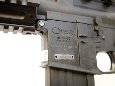 Lot 61 - Chiappa M4 Pro .22 semi auto rifle LICENCE REQUIRED