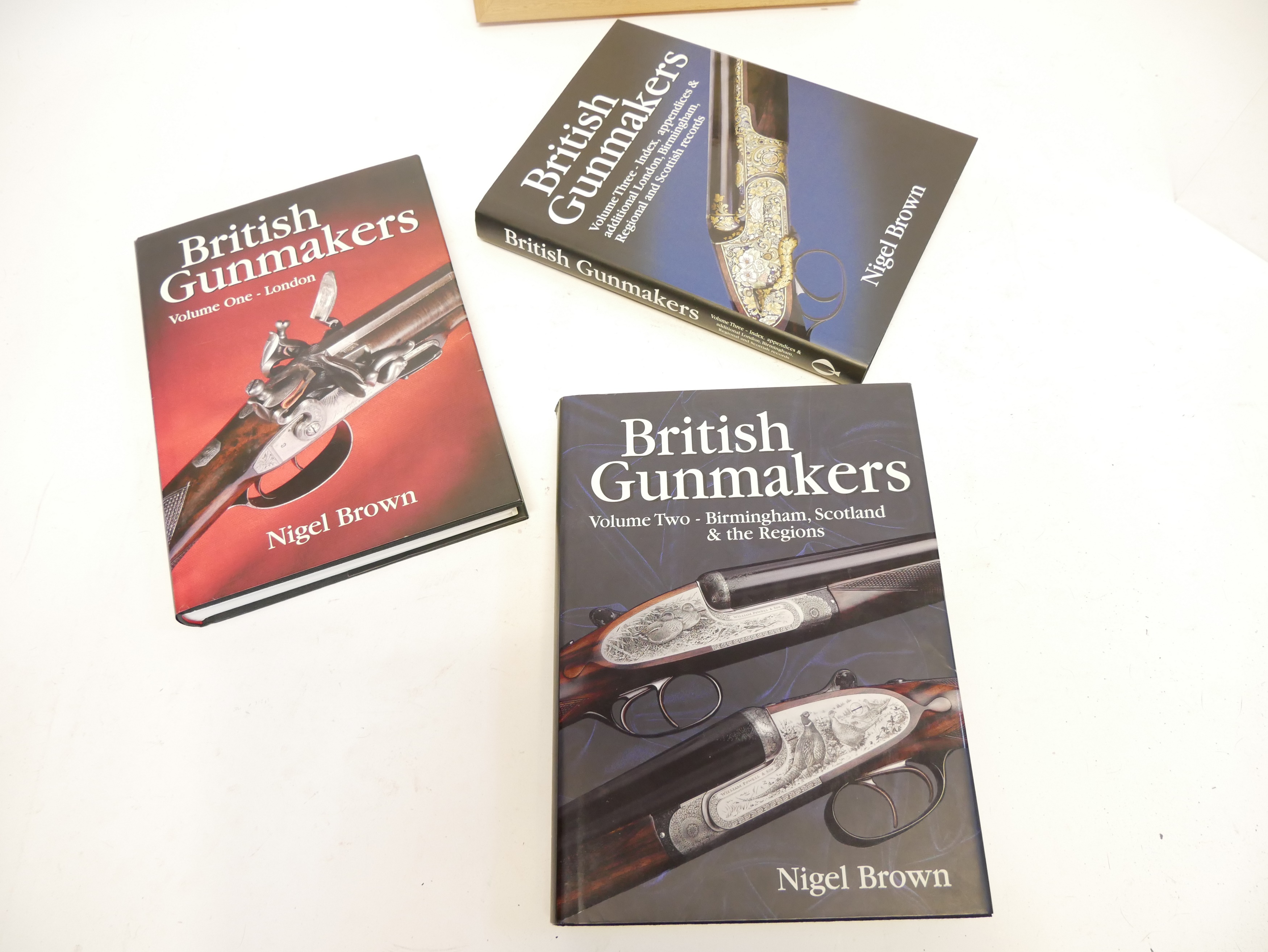 Lot 362 British gunmakers three volume set, and a