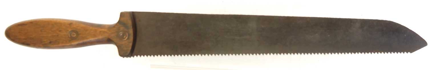 Lot 247 - American civil war era amputation saw