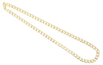 Lot 28 - A 9ct gold chain necklace