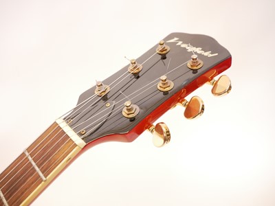 Lot 221 - Westfield electric semi acoustic ES-335 style guitar