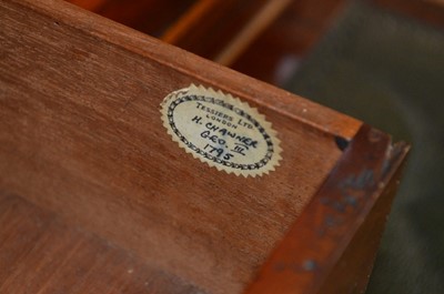 Lot 286 - Late 18th-century mahogany bonheur du jour