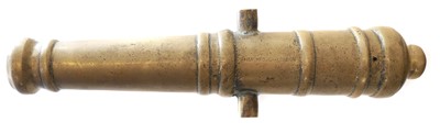 Lot 362 - Bronze cannon barrel