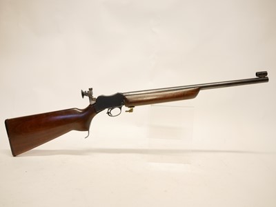 Lot 105 - BSA .22 Martini action rifle LICENCE REQUIRED