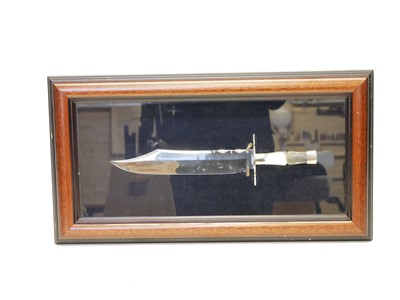 Lot 281 - Middleton cased bowie knife