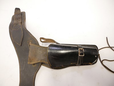 Lot 11 - Replica SAA revolver and leather holster