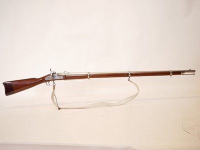 Lot 98 - Amoskeag .58 percussion muzzle loading rifle LICENCE REQUIRED