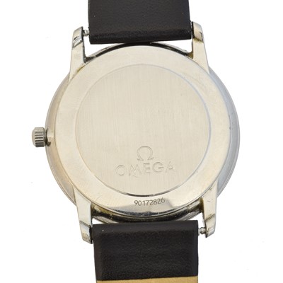 Lot 128 - An Omega De Ville quartz wristwatch