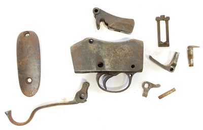 Lot 244 - Collection of Martini Henry .577/450 rifle parts and spares.