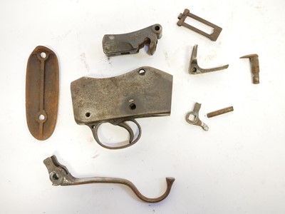 Lot 244 - Collection of Martini Henry .577/450 rifle parts and spares.