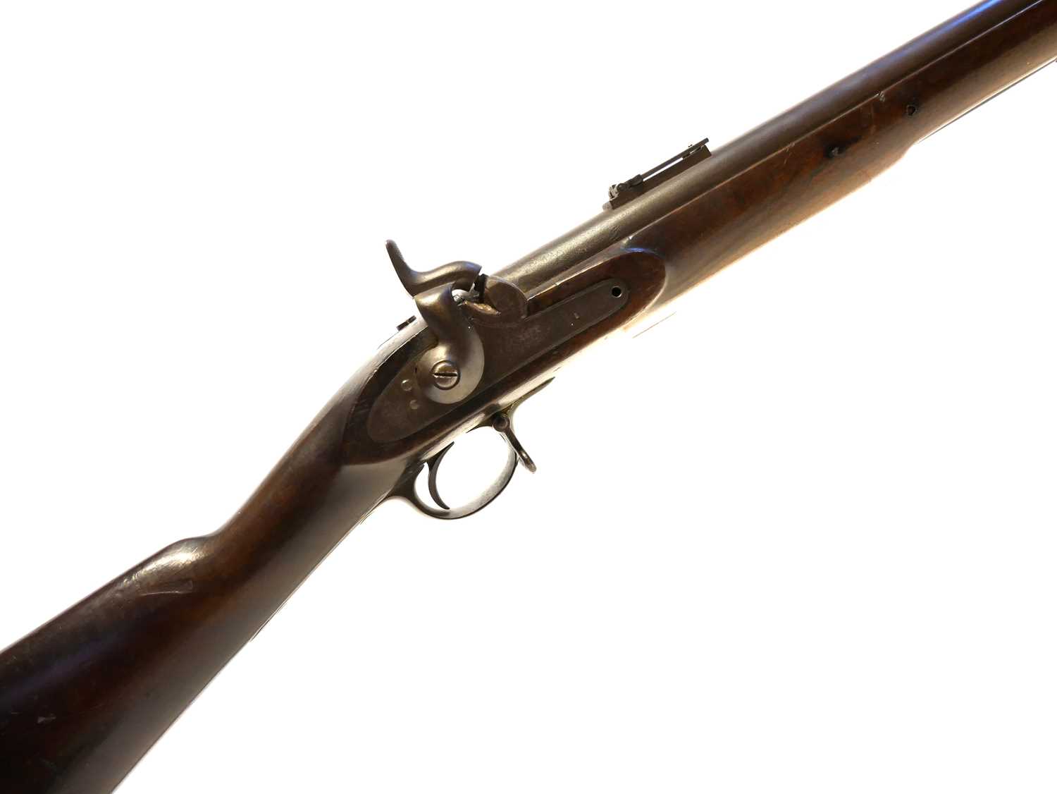 Lot 32 - Pattern 1842 percussion rifle musket and bayonet