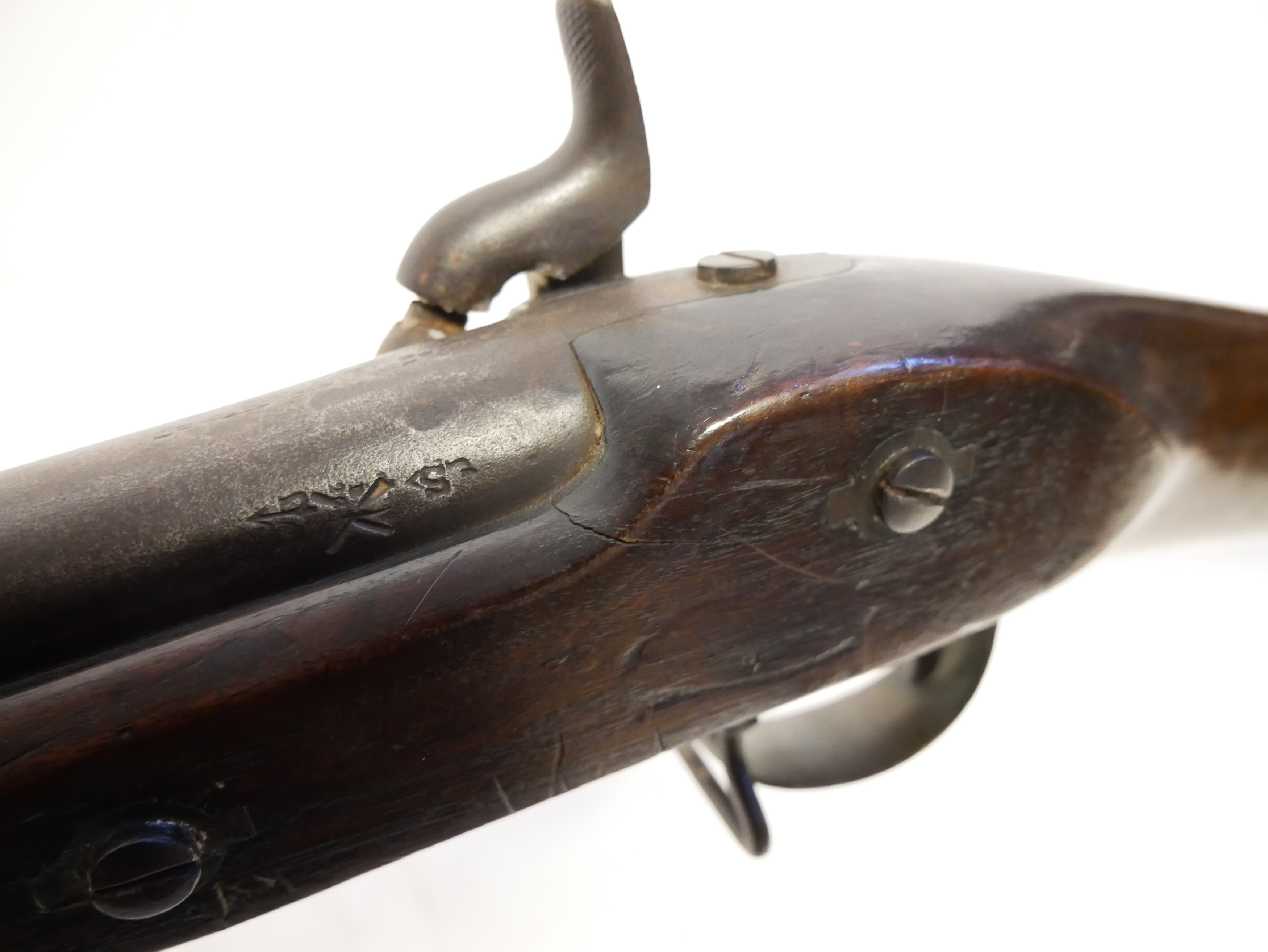 Lot 32 - Pattern 1842 percussion rifle musket and