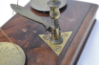 Lot 238 - Early 19th-century beam scales