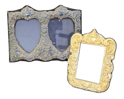 Lot 136 - Two silver fronted frames