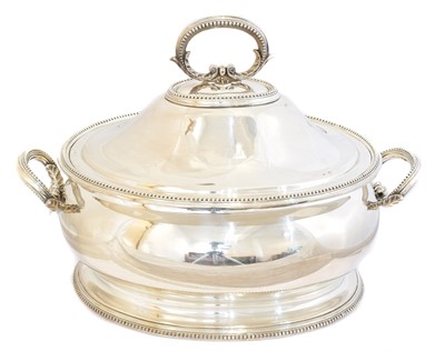 Lot 138 - A Mappin & Webb EPNS tureen and cover