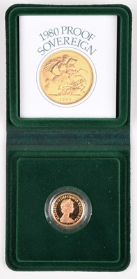 Lot 43 - 1980 Royal Mint, Proof Sovereign.