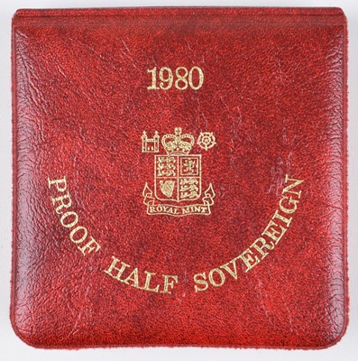 Lot 44 - 1980 Royal Mint, Proof Half-Sovereign.
