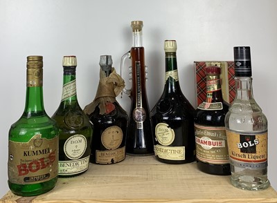Lot 83 - 7 Bottles Mixed Liqueurs