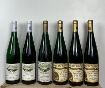 Lot 24 - 6 Bottles Mixed Lot Weingut Willi Schaefer and Weingut Fritz Haag