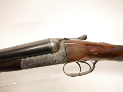 Lot 148 - Cased Watson Brothers 12 bore side by side LICENCE REQUIRED