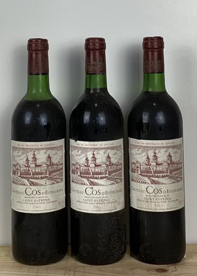 Lot 6 - 3 Bottles Chateau Cos d’Estournel Grand Cru Classe St.Estephe 1983