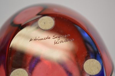 Lot 145 - Archimede Seguso Murano glass vase