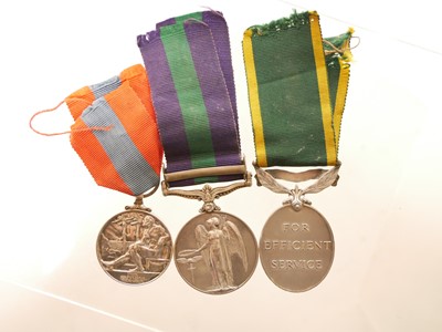 Lot 416 - Three George VI medals